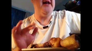 ASMR  Houtakiboy Daz eating Roast Chicken amp Tuna n Cheese Toasty [upl. by Ahsitra]