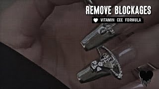 remove blockages  subliminal [upl. by Amaral]