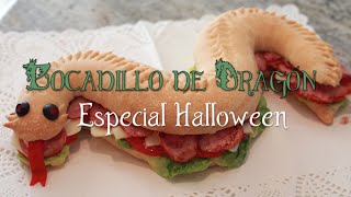 Bocadillo de Dragón  Recetas para Halloween ✅ [upl. by Ayikal]