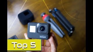 Top 5 Accesorios Basicos para GoPro 📷V1 [upl. by Eugen]