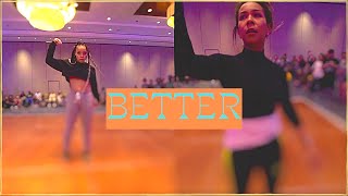 Jordan Laza amp Galen Hooks  Banks  Better  Galen Hooks Choreography [upl. by Elyse929]