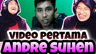 REACTION VIDEO PERTAMA ANDRE SUHEN‼️ SABUN PIPEL REACTION [upl. by Ynohtnaluap]