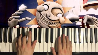 FNAF Security Breach  Daycare Theme Piano Tutorial Lesson [upl. by Animaj]