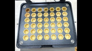 custom shape tart shell machine [upl. by Assel]