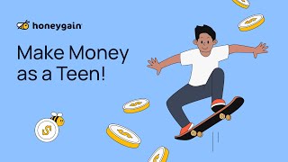 How to Make Money as a Teenager Online  Honeygain [upl. by Orecic]