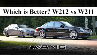 AMG W211 vs W212  The Final Showdown [upl. by Mailand757]