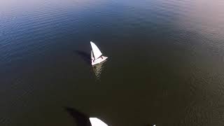 Sailing Lake Massawippi Ayers Cliff Quebec Canada [upl. by Jat]