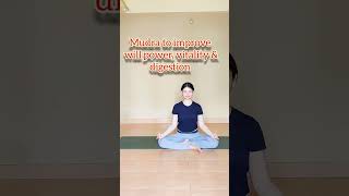 Mudra for weight loss [upl. by Aekan]