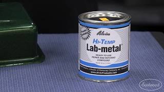 Lab Metal High Temp Body Filler  Perfect for Powder Coating Eastwood [upl. by Jolyn826]