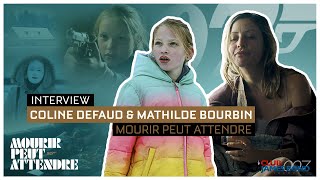 NO TIME TO DIE  Coline Defaud amp Mathilde Bourbin interview James Bond 007 [upl. by Enom]