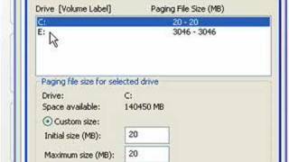 Virtual Memory Setting Your PageFile [upl. by Latoya]
