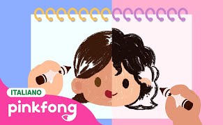 Disegniamo gli Amici  Canzoni dei Abitudini Sane  Pinkfong Bimbo Squalo Canzoni per Bambini [upl. by Comras]