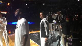 What Its Like Being in the Brooklyn Nets Starting Lineup During Player Introductions [upl. by Salangi178]