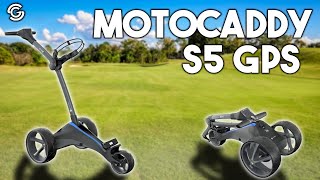 Motocaddy S5 GPS Golf Trolley Review [upl. by Eceinhoj113]