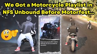 We Got a Motorcycle PVP Playlist in NFS Unbound Before Motorfest… [upl. by Ariuqahs]