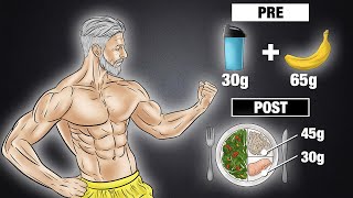 The Best PRE And POSTWorkout Meal for Muscle Growth men over 40 [upl. by Madson]