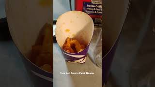 Taco Bell fries in Paint Thinner [upl. by Wane]