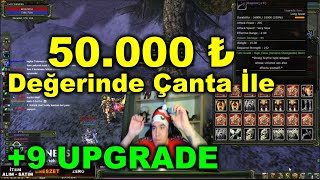 YahelJR  Zeroda 50000 ₺ değerinde çanta ile upgrade yapıyor  KNİGHT ONLİNE [upl. by Hallagan]