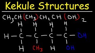 Kekule Structures and Condensed Structures [upl. by Zahara563]