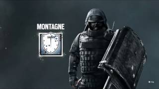 Rainbow Six Siege Montagne Operator Video [upl. by Haiasi]