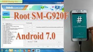 Root Samsung G920F Android 70 by Odin [upl. by Nilyarg772]