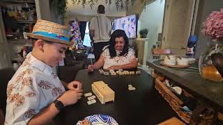 Domino tournament with Bueli aka grandma [upl. by Airebma]