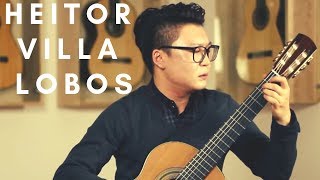 Xingye Li plays Etude No 1 by Heitor Villa Lobos on a 2014 Roy Fankhänel guitar [upl. by Htrap]