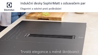 Indukční deska SaphirMatt s integrovaným odsavačem [upl. by Urian306]