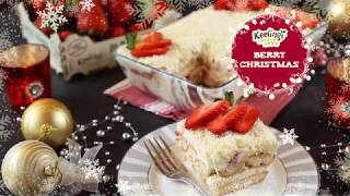 Keelings Christmas Strawberry Tiramisu [upl. by Hansiain]