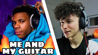 FIRST TIME hearing A BOOGIE WIT DA HOODIE  ME AND MY GUITAR Reaction Genius Live Performance [upl. by Kev]