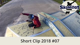 Short Clip 201807 – First Sunny Session 2018 02 – Aggressive Inline Skating Progress [upl. by Sybley]