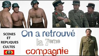 ON A RETROUVEE LA 7EME COMPAGNIE 1975  Répliques et scènes cultes [upl. by Stander]