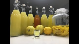 Homemade Limoncello Recipe [upl. by Nnodnarb]