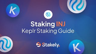 How to Stake Injective with Keplr  Easy Injective Staking Tutorial [upl. by Kaden]