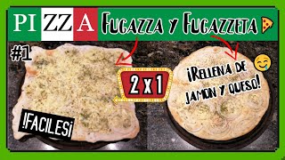 Como hacer una PIZZA🍕 de FUGAZZA  FUGAZZETA CASERA  😋fácil paso a paso Delicias Express by Carla [upl. by Dell]