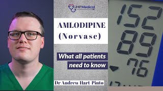 How to Take AMLODIPINE Norvasc  High Blood Pressure Medication  Side Effects [upl. by Juxon]