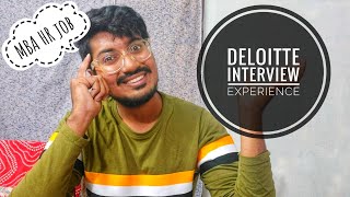 Deloitte Interview Experience  HR Interview  MBA HR Job  Elegant Corner [upl. by Aiuqcaj190]