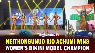 NEITHONGUNUO RIO ACHUMI WINS WOMENS BIKINI MODEL CHAMPION [upl. by Eudora]