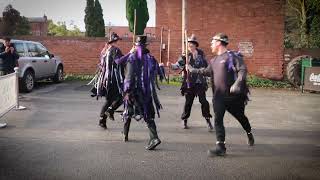 Way of the Wyrd Morris performing at Southwell on Plough Sunday [upl. by Ashatan]