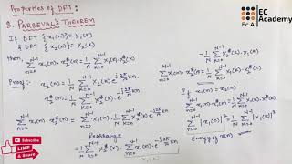 DSP22 Parsevals theorem in digital signal  EC Academy [upl. by Gaige]