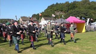 Film of the 2021 Argyllshire Gathering Oban Highland Games in Scotland [upl. by Aneeuqahs]