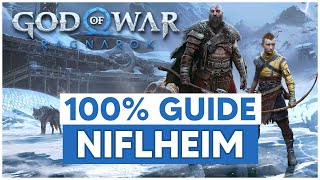 God of War Ragnarök  NIFLHEIM 100 Guide ALL Collectible Locations [upl. by Auqenaj]