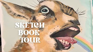 A Realistic Sketchbook Tour [upl. by Assirialc]