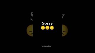 😭Sorry sorry sorry😭sorry yarr🥺sad video😔 shots sorry [upl. by Ecirad]