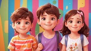 Let’s Be Friends A Fun Kindness Song for Kids  Children Songs [upl. by Lalo]