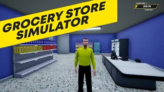 CHAMBEANDO en nuestra primera pulperia Jugando Grocery Store Simulator con SFL710CR [upl. by Sabra153]