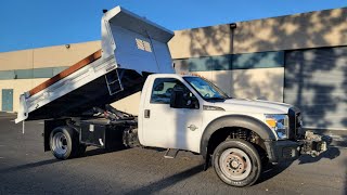 SOLD 2011 Ford F450 XL 11 Dump Truck 67L 115K Miles wwwBCTopMotorsUSAcom [upl. by Noicpesnoc]