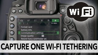 Capture One Wi Fi Tethering [upl. by Joseph621]