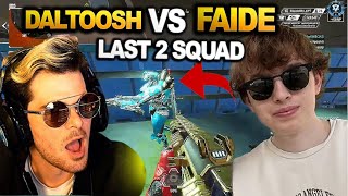 Faide vs Daltoosh LAST 2 SQUAD  Faide Dominates Daltoosh Eliminated [upl. by Arba]