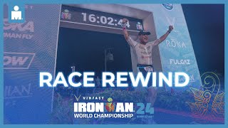 Race Rewind  2024 VinFast IRONMAN World Championship Kona Mens Edition [upl. by Yntruoc]